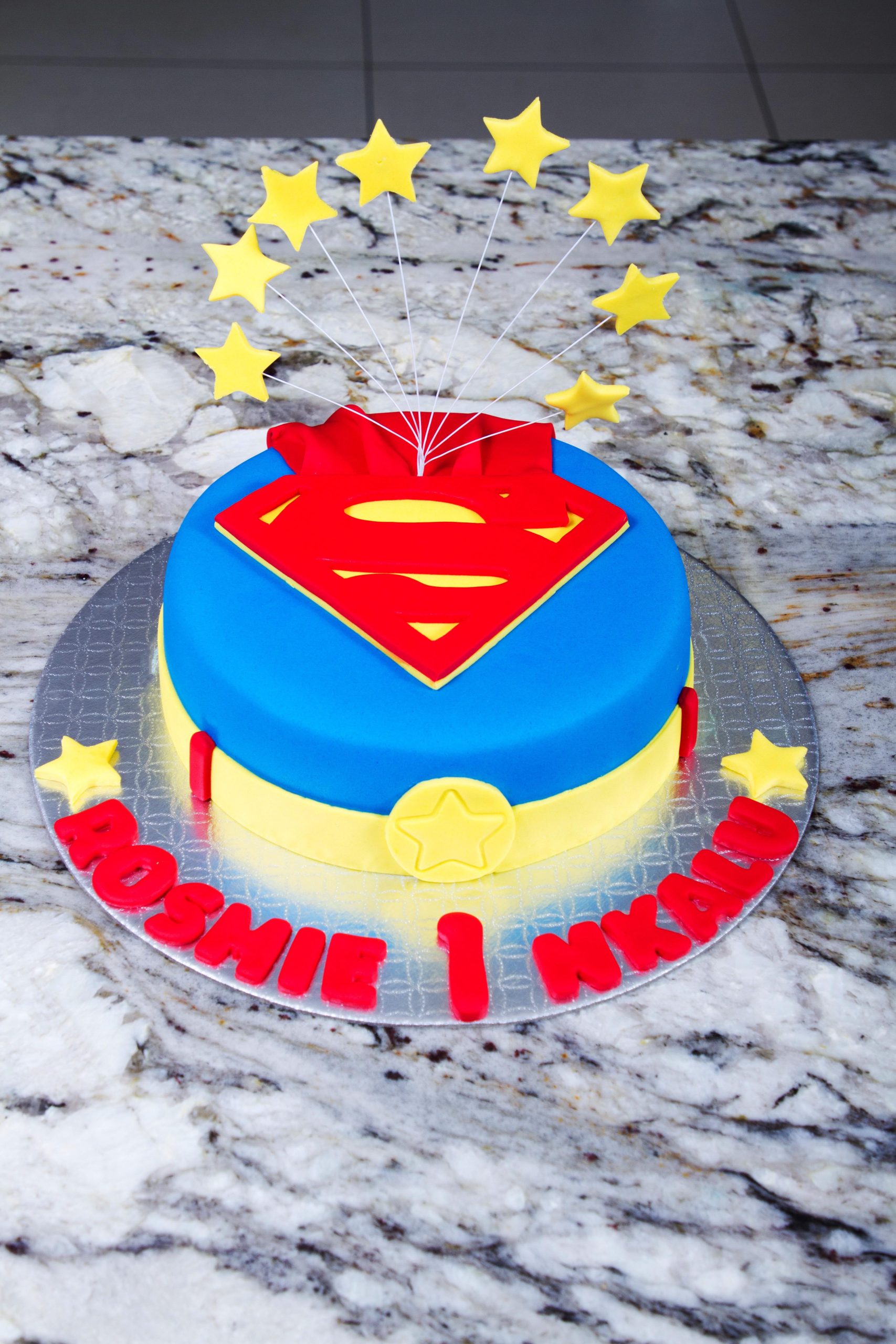 Order Superman Cartoon Cake 2 Kg Online | IndiaCakes